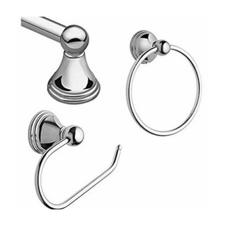 Creative Specialties 3PC CHR Bathroom Set DN8433CH